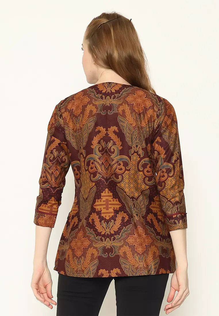 Hadinata Batik Wanita Blouse Mohini Mohan