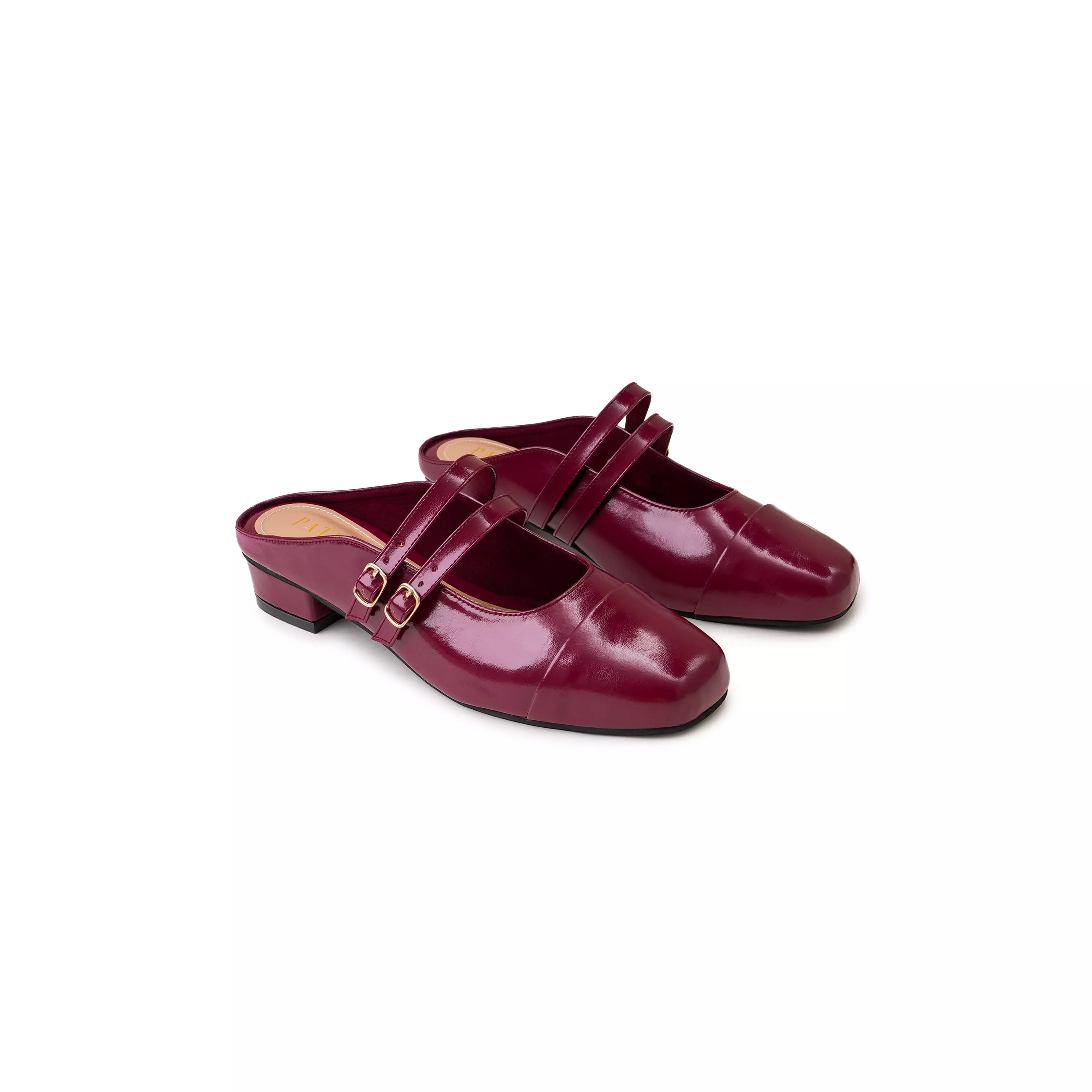PATRIS Ophelia MaryJe Mules Wanita Heels / Hak 3 Cm