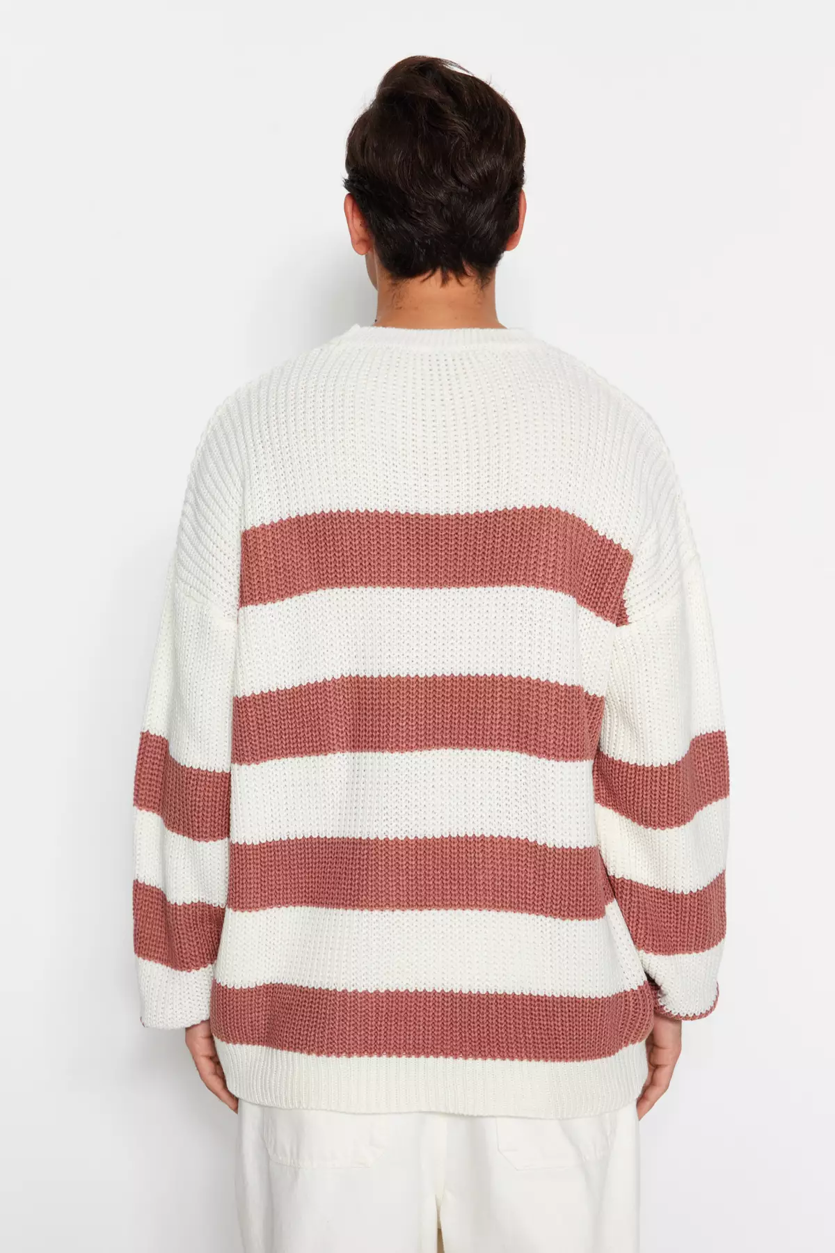 Stripe Relaxed Sweater