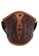 Hamlin multi Vente Masker Buff Breathable Stars Motive Headloop Mask Material Genuine Leather ORIGINAL - Choco Brown FFB23ESB502A6AGS_1
