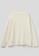 United Colors of Benetton white Boxy fit sweater in wool blend E4C63AA8C1B153GS_4