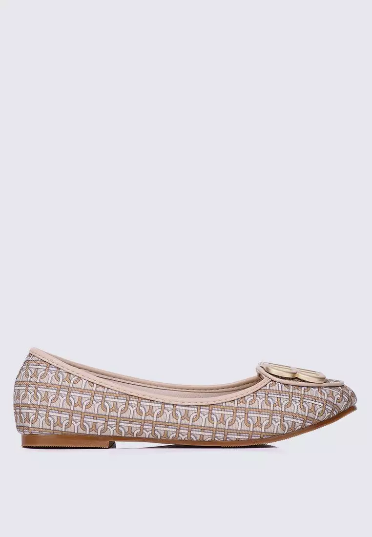 Discount on My Ballerine  shoes - SKU: My Ballerine Melanie Comfy Ballerina In Almond
