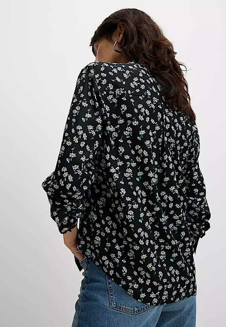 Printed Collared Shirt