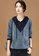 A-IN GIRLS blue Fashion Stitching Hooded Knitted Sweater 59D70AAE3E15D1GS_3