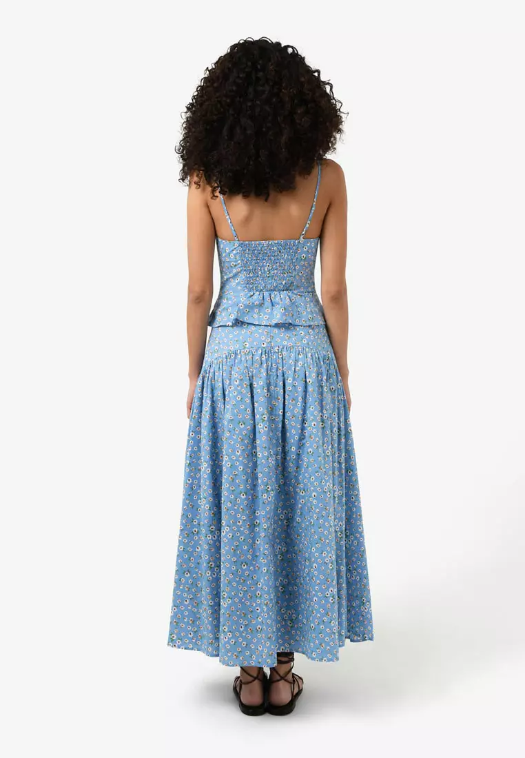 Alisa Gathered Full Skirt