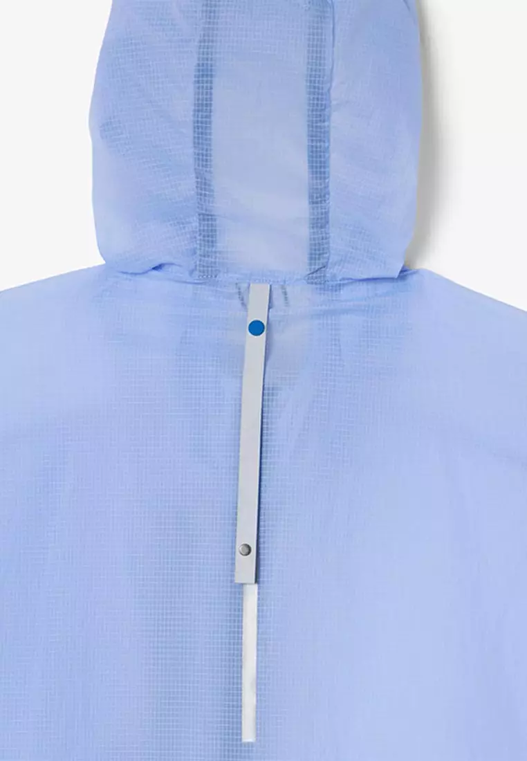 Lightweight Water-Repellent Hooded Jacket
