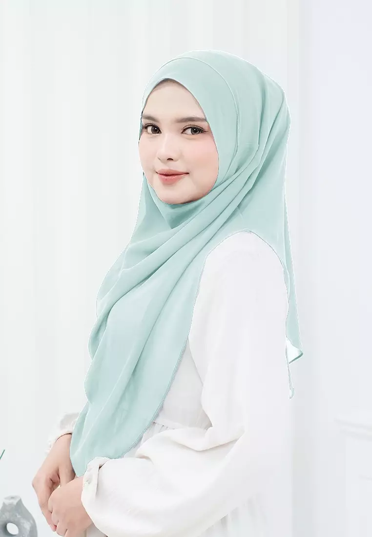 HIJAB INSTAN ZHAZA - CYAN