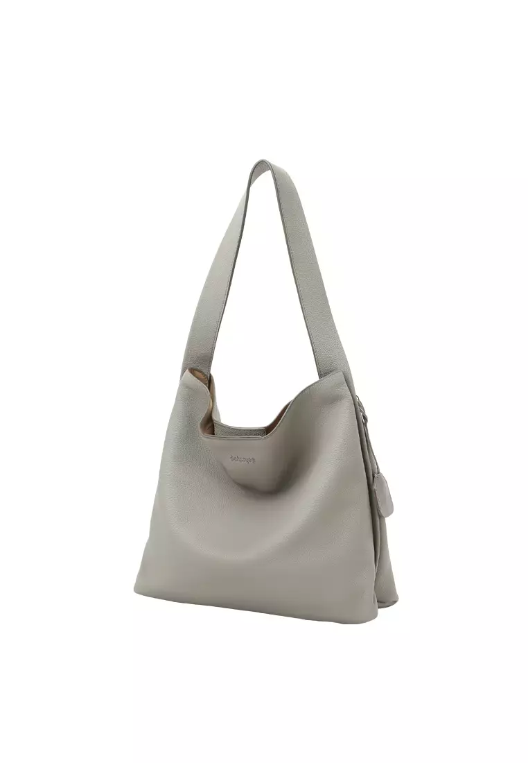JHU Shoulder Bag - Light Grey