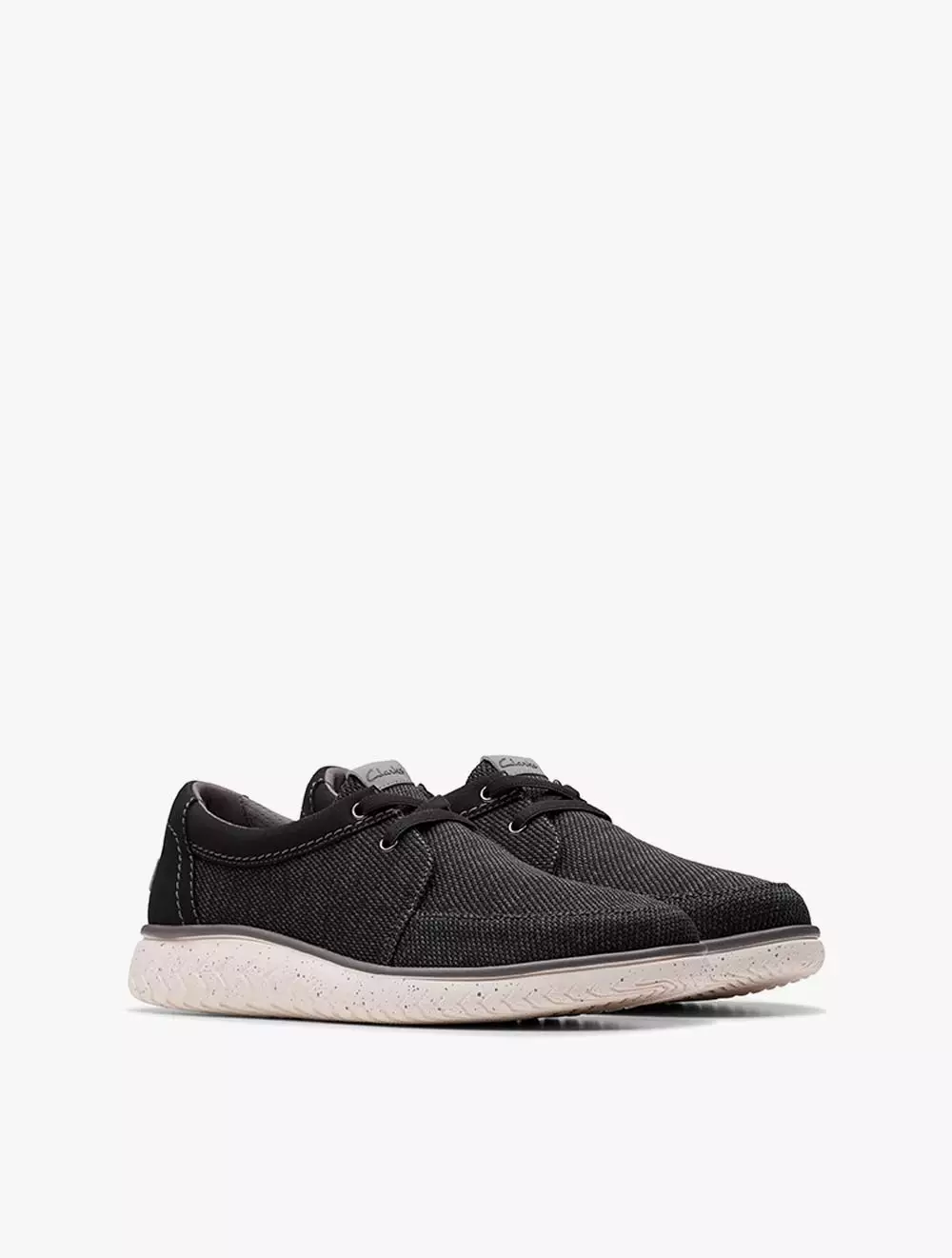 Clarks RelaxLite Lace Black Textile