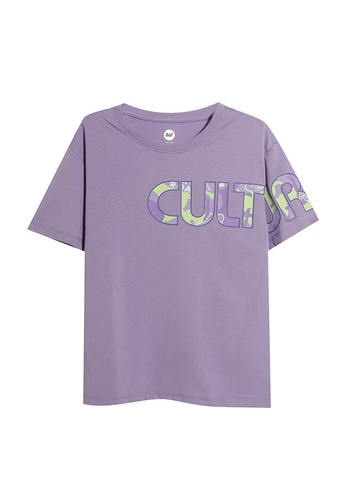361° purple Tour Short Sleeve T-Shirt 21B3EKAABF68BAGS_1