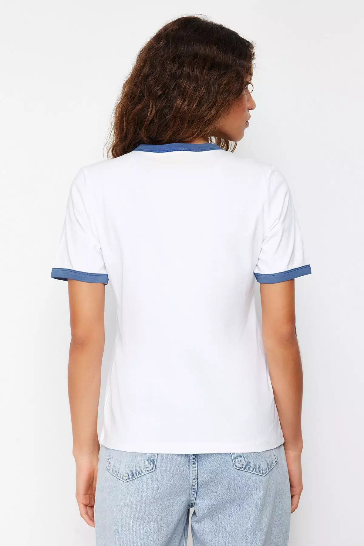 Cotton Embroidery T-Shirt