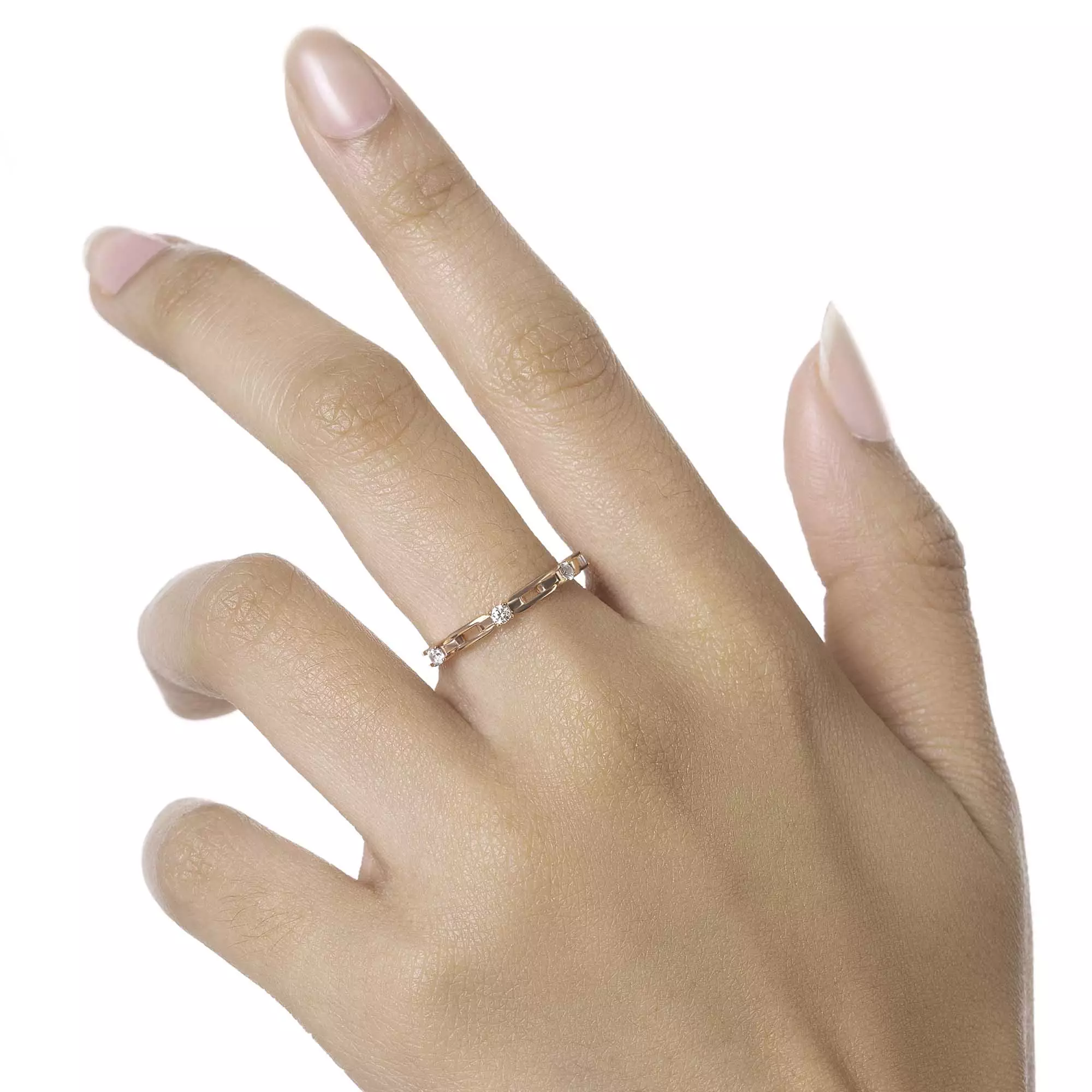 Cincin Emas 8K - Sita Gold Ring - Brianeta  Collection - Juene Jewelry