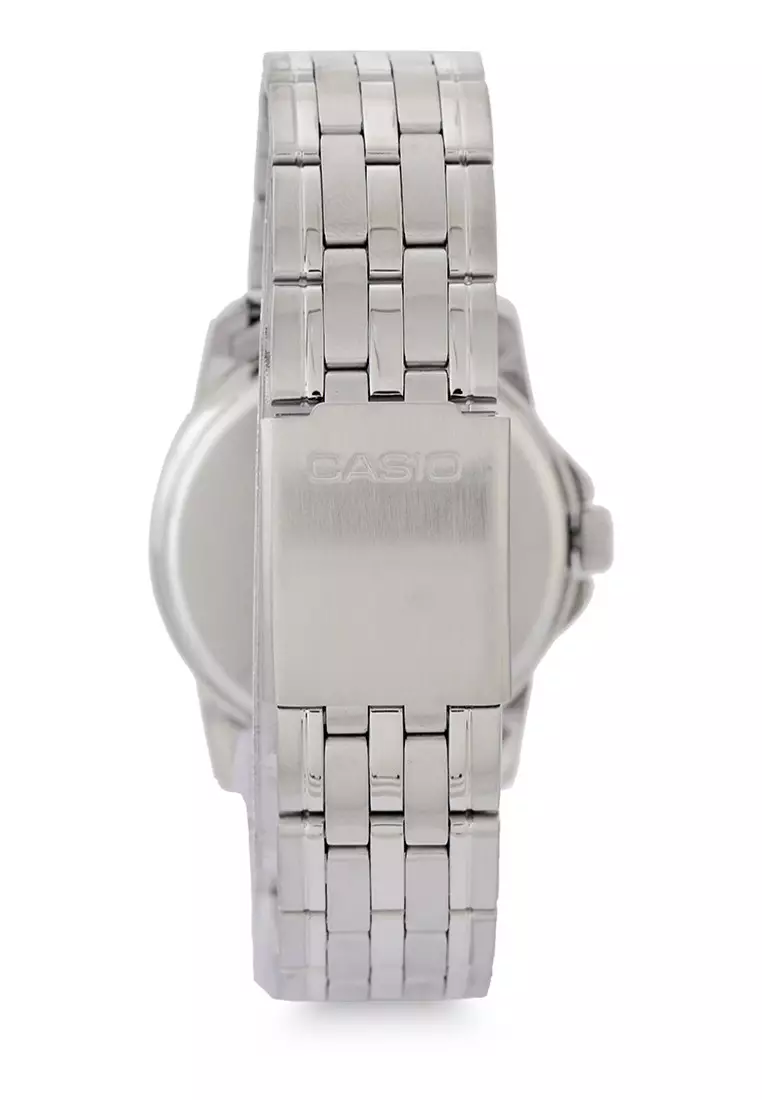 Casio Jam Tangan Pria - Silver - Stainless Steel - MTP-1216A-7BDF