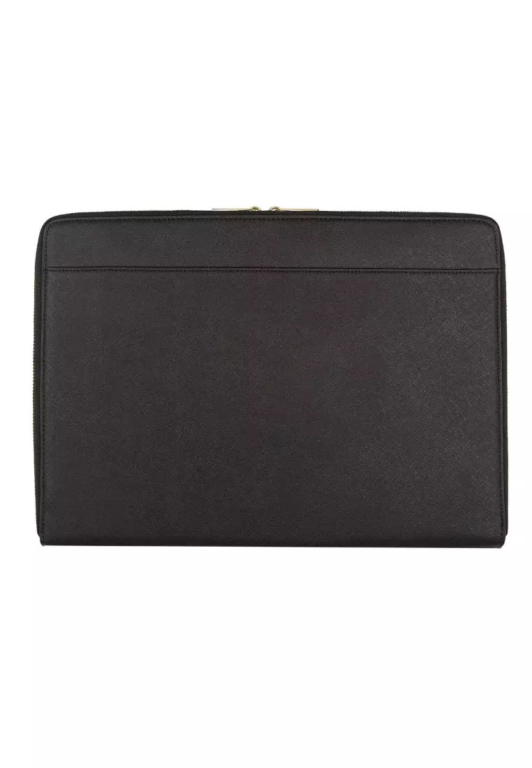 Buy THEIMPRINT SAFFIANO LEATHER 13INCH LAPTOP SLEEVE Online ZALORA