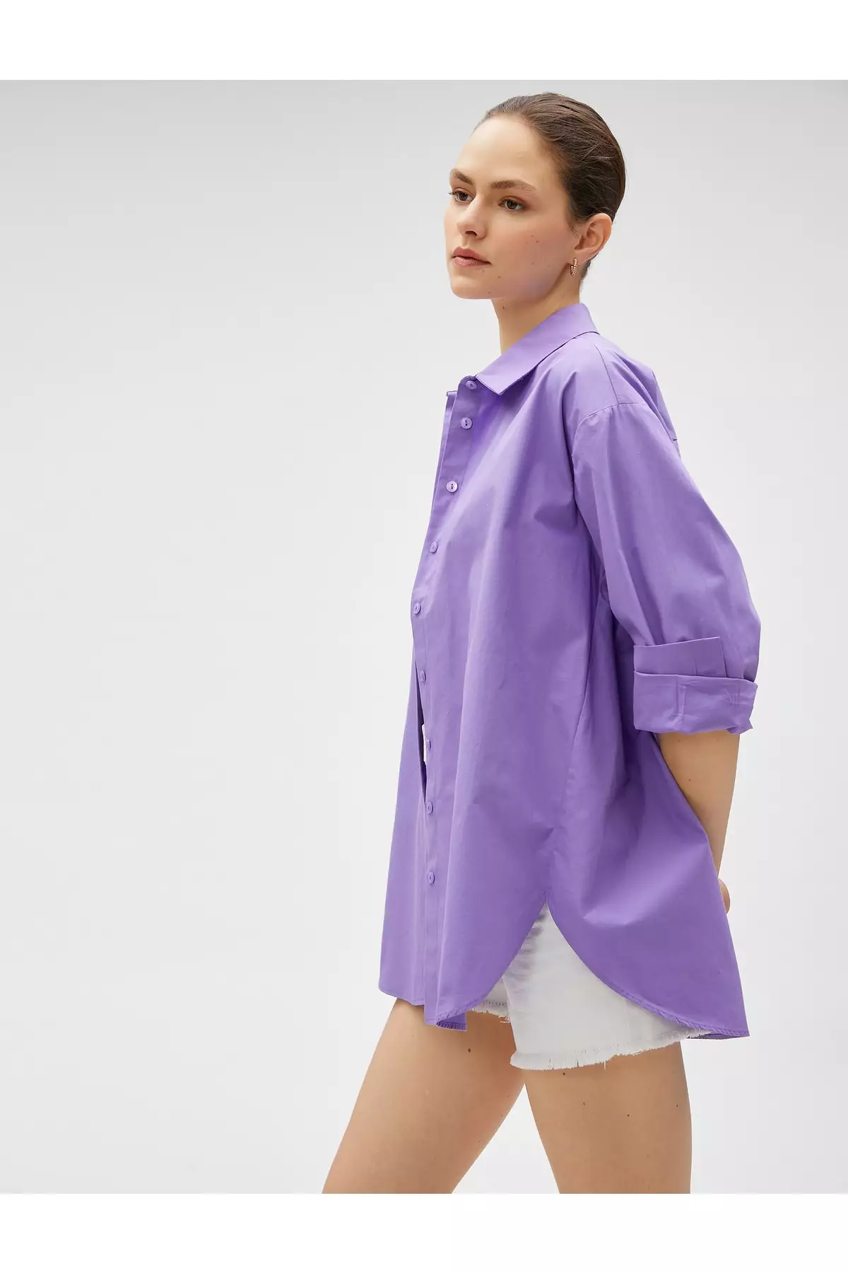 oversized poplin shirt