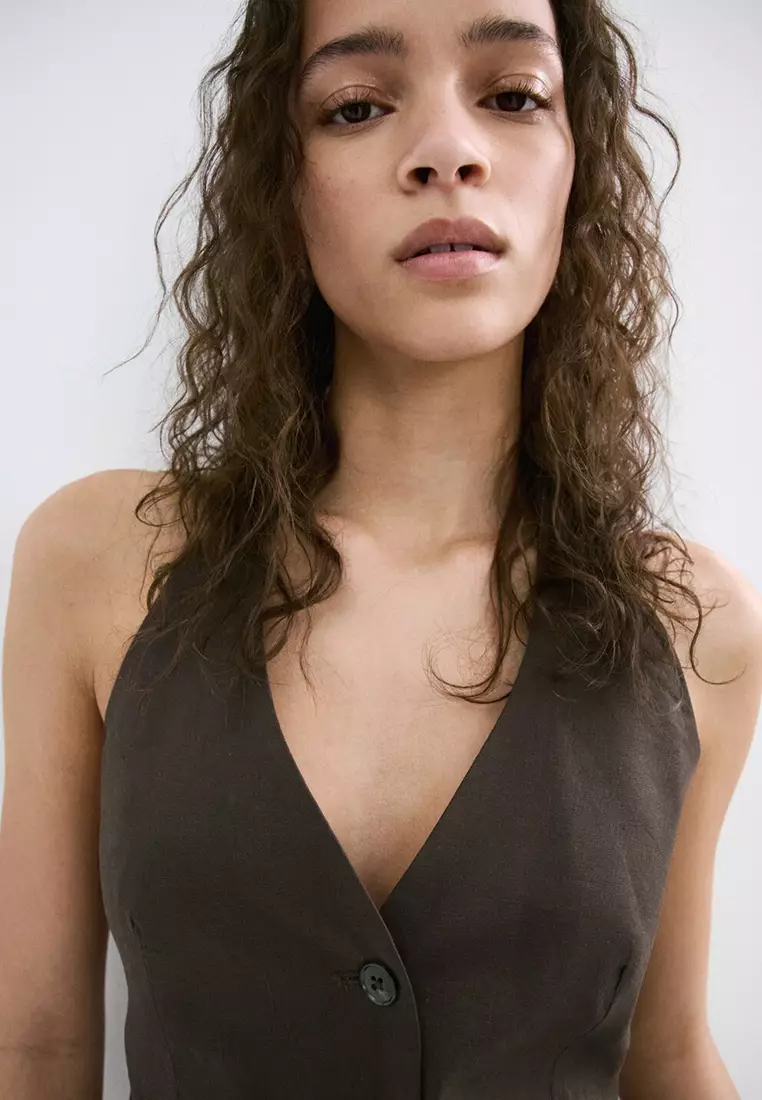 Halter Neck Waistcoat
