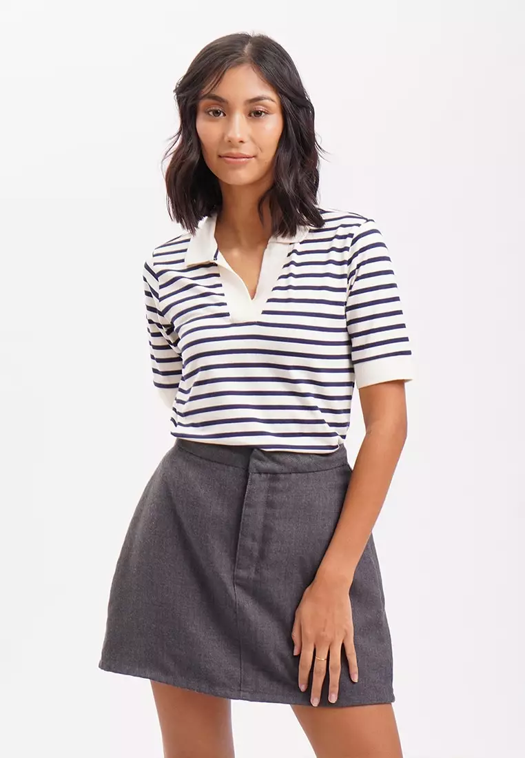 Buy Penshoppe Regular Fit Striped Polo Online ZALORA Malaysia