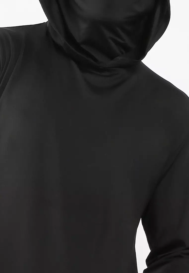 Long Sleeve Hoodie Turtleneck