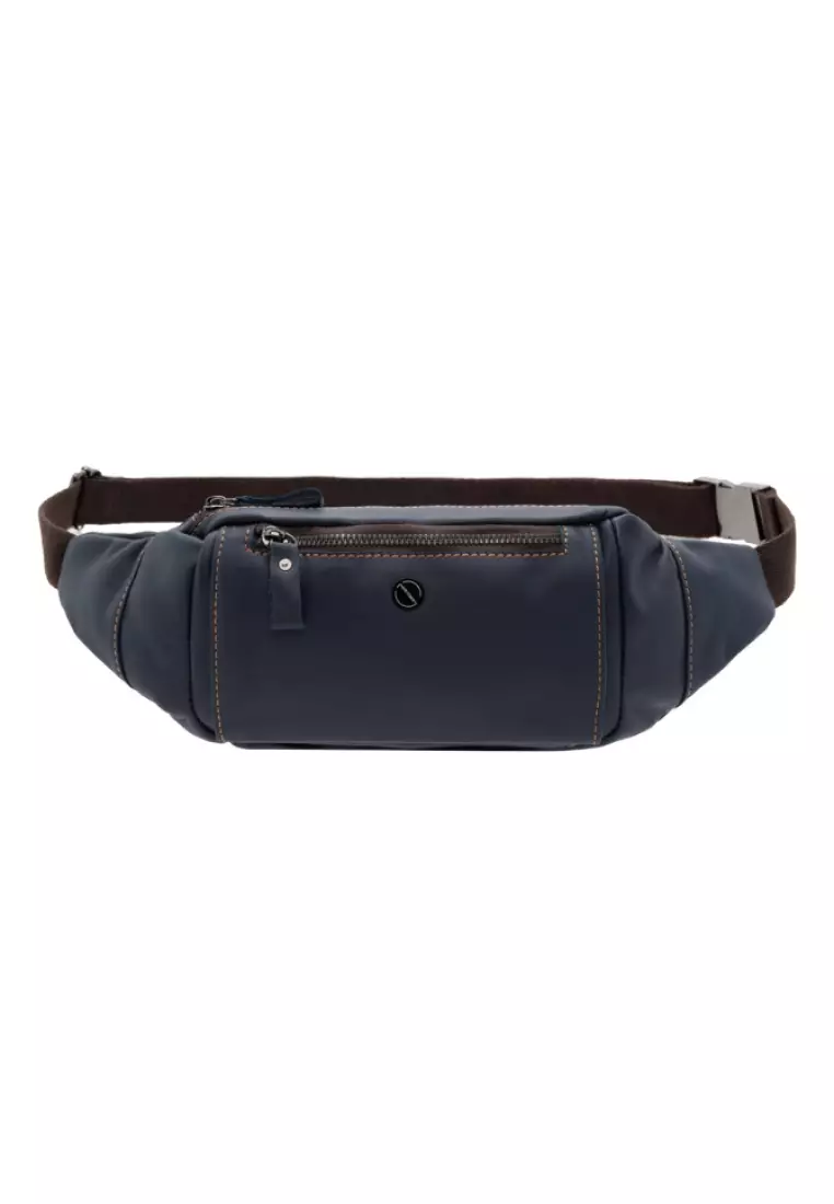 Genuine leather hotsell waist bag