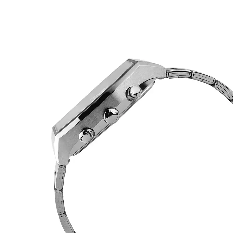 Jam Tangan Pria Alba AM3995X1 Men Chronograph Silver Dial Stainless Steel Strap