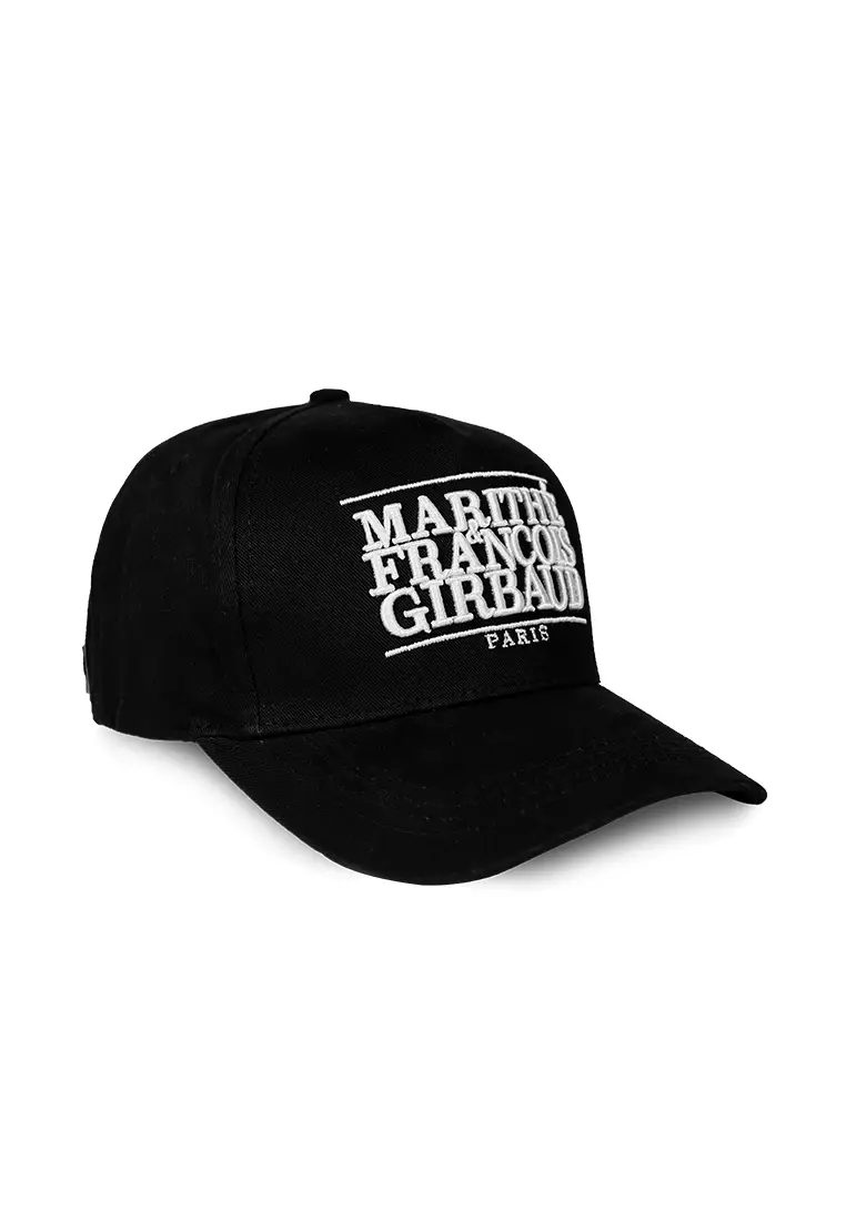 キャップ Marithe + Francois Girbaud LETTERING LOGO CORDUROY CAP black LETTERING LOGO CORDUROY CAP black - MARITHE FRANCOIS GIRBAUD
