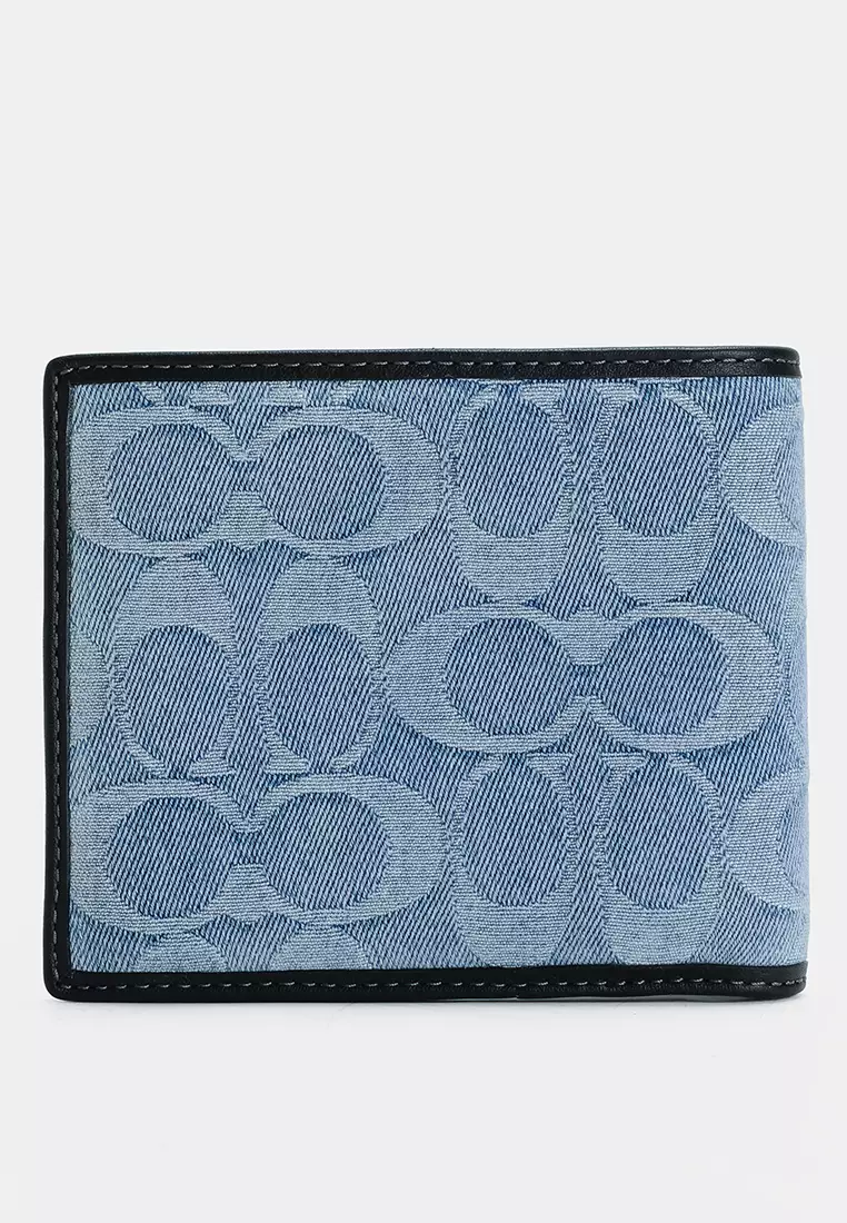 3-In-1 Wallet In Loved Signature Denim