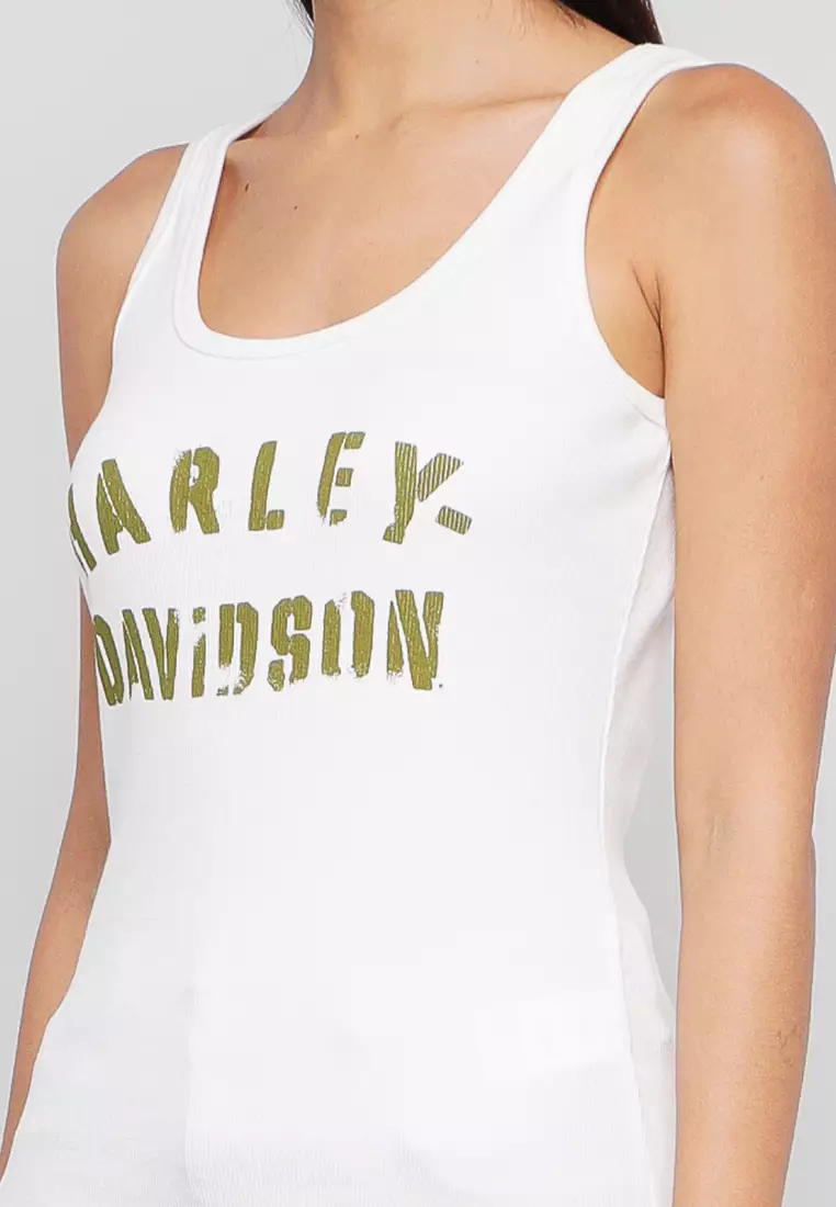 Ultra Classic Stencil Rib Tank