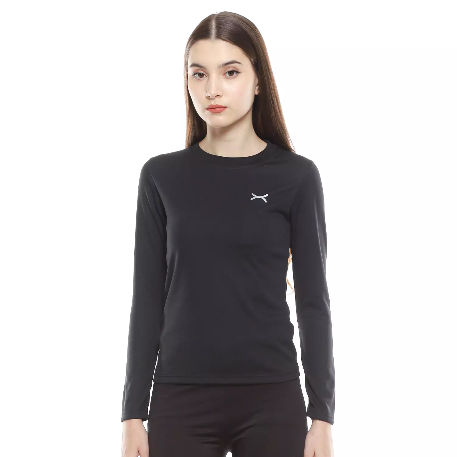 Long Sleeves Running Tee Flexrun series Black
