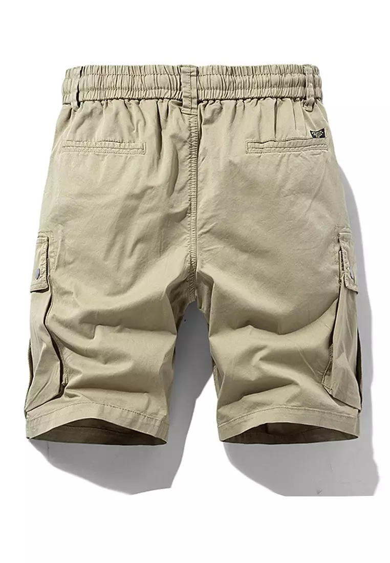 Multi Pockets Cotton Casual Shorts GJL079