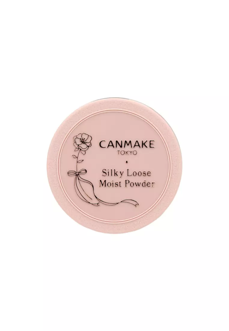 Canmake Silky Loose Moist Powder (#P01 Luster Pink)(1pc) 1piece P01