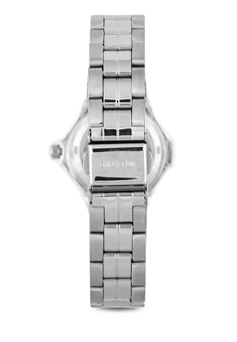 Analog Watch 20122263-Sil Ves - Wht Dial Line