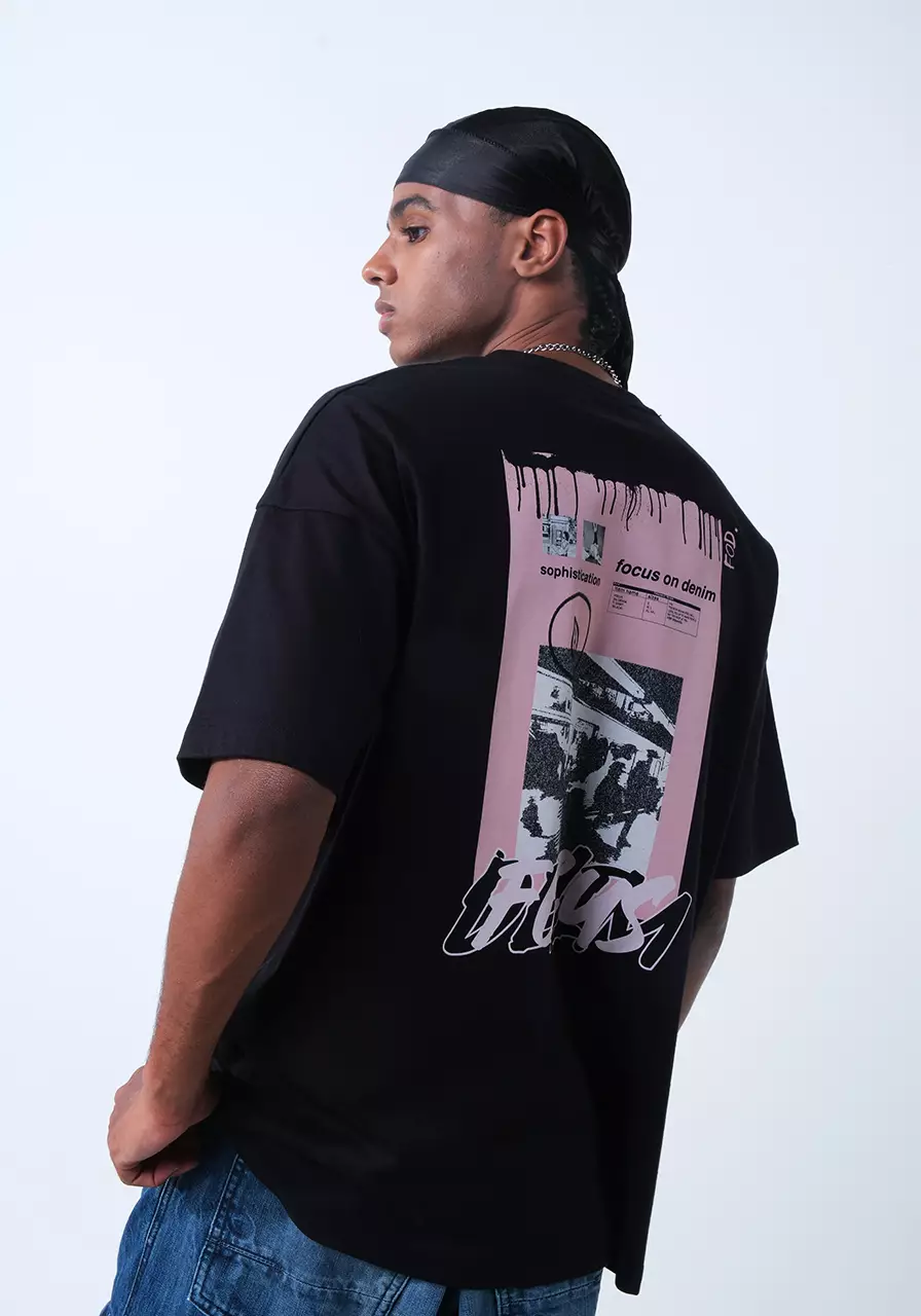 Kaos Unisex Hawt Black