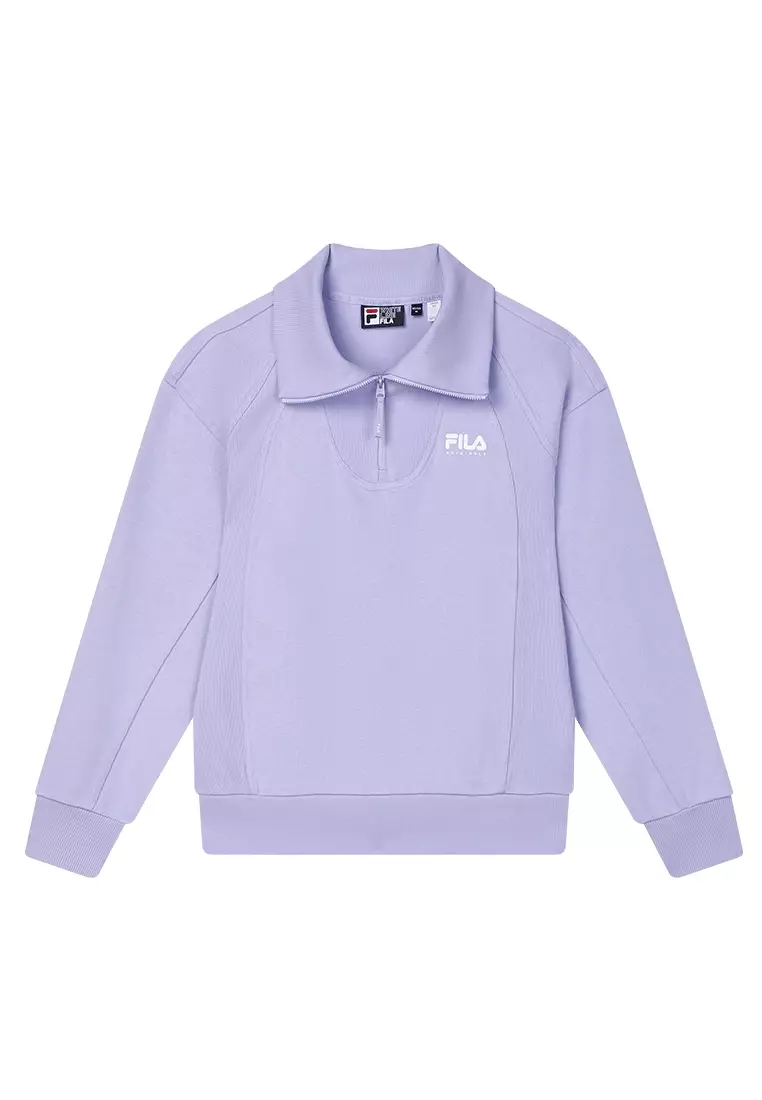 FILA CORE LIFESTYLE FILA ORIGINALE MAGIC LINE Women Sweatshirt (Purple)