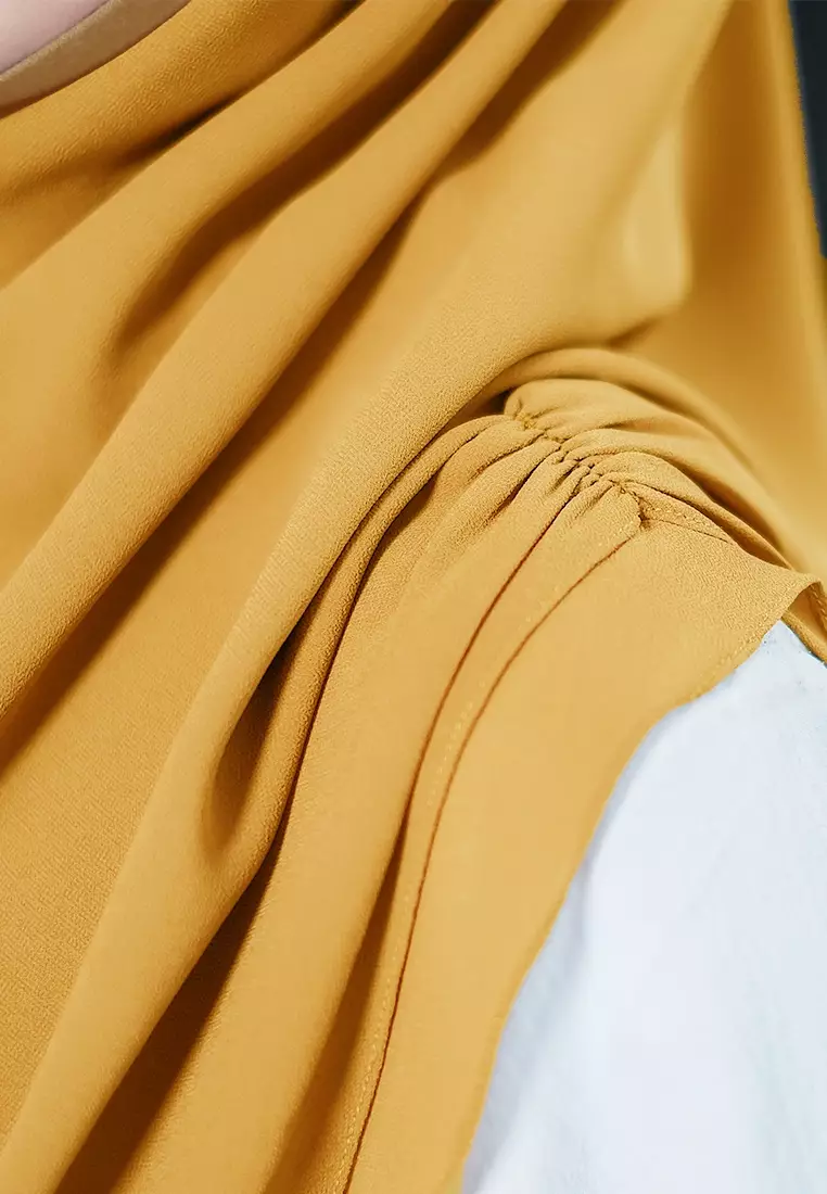 HIJAB INSTAN IRISH - MUSTARD