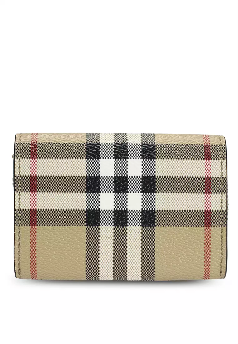 Burberry nova shop check wallet
