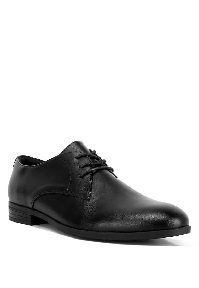 Buy London Rag Finch Minimalist Derby Shoes In Black 2024 Online ...