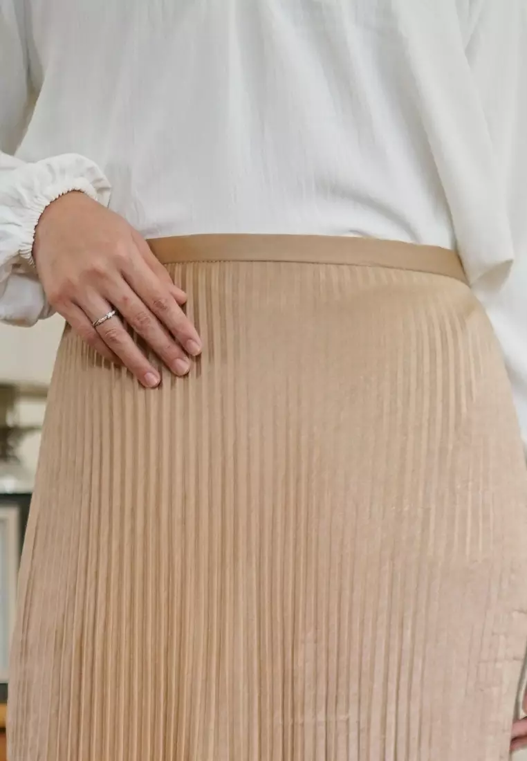Emily Skirt - Caramel Midi