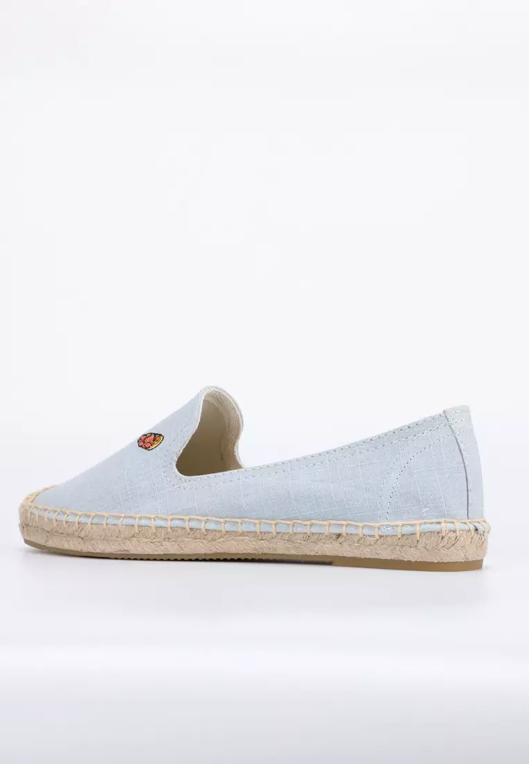 Embroidered Canvas Espadrilles HB45433