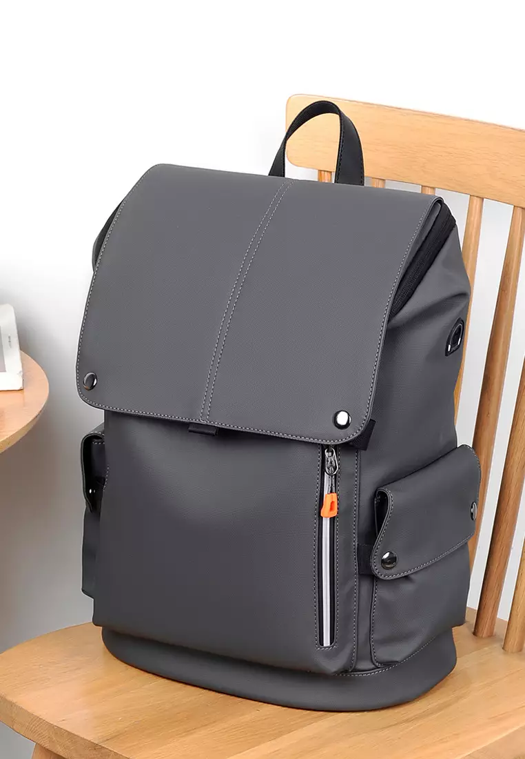 Multi Purpose Faux Leather Travel Laptop Backpack JW GD-PU1969