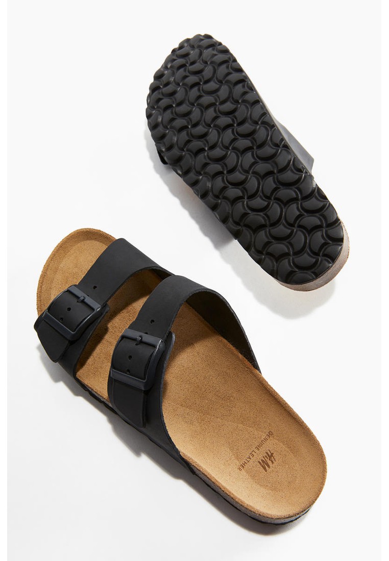 Leather mules