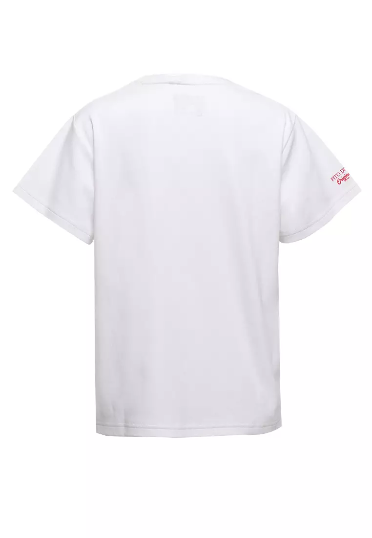 Pito Dito Boy Joshka T-shirt Anak Putih