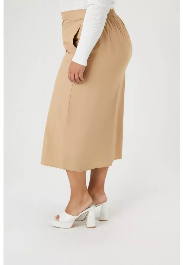 Forever 21 plus top size pencil skirts