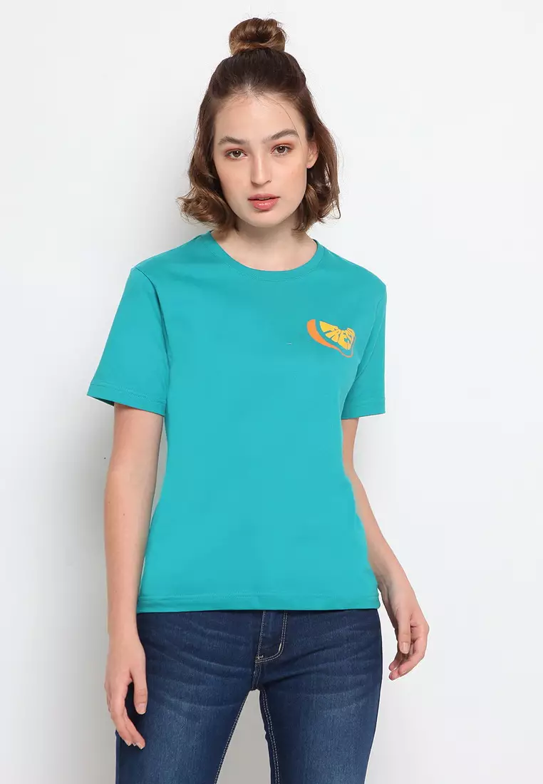 RBJ Ladies T-Shirt Cotton Combed Wanita 20700148