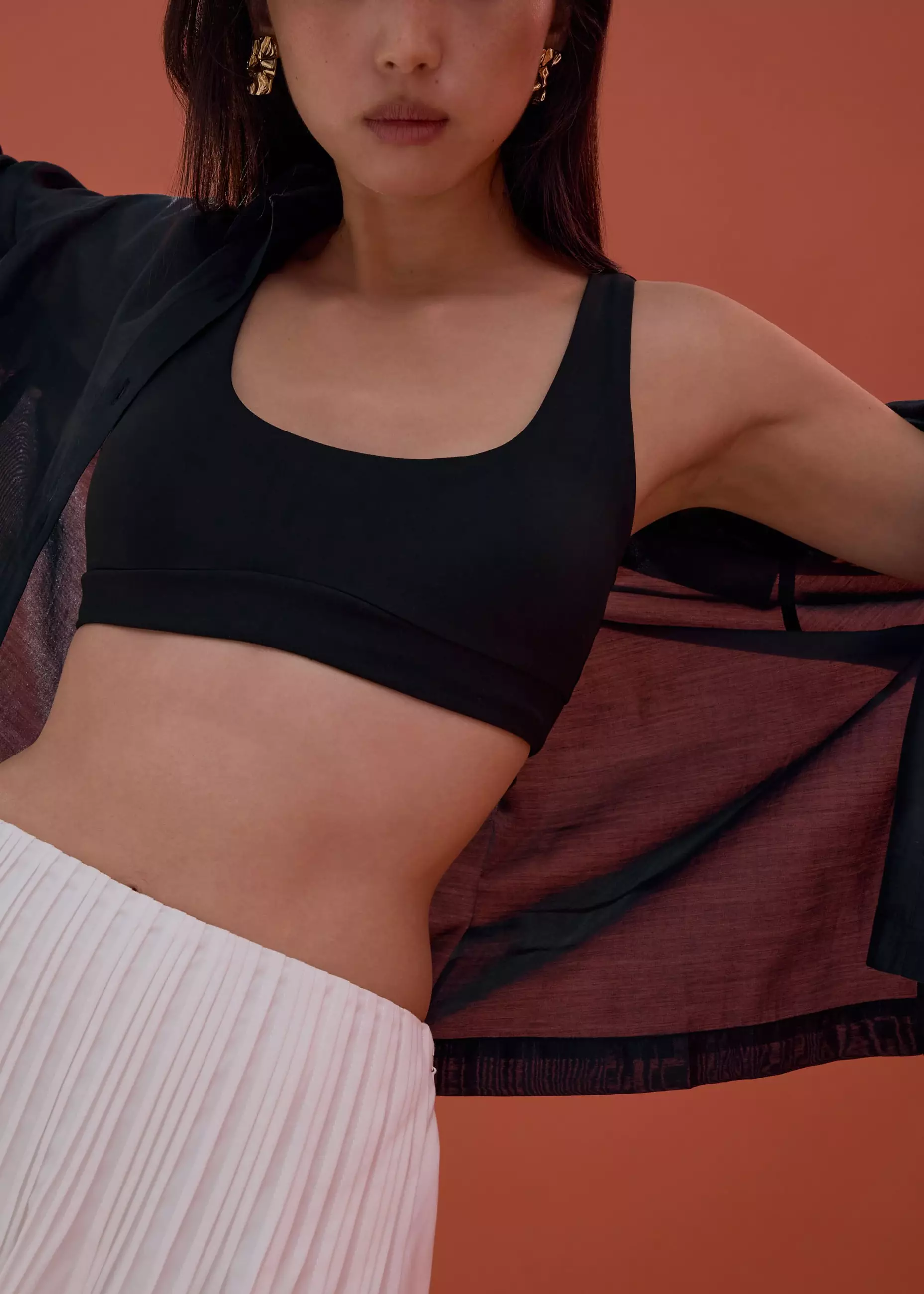 Atasan Wanita - BraFree by LB Jersey Scoop Neck Bra Top