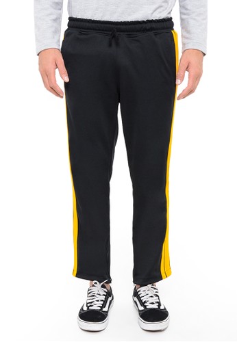 Jual Yoods Goods YoodsGoods Tracpants With Yellow Stripe 