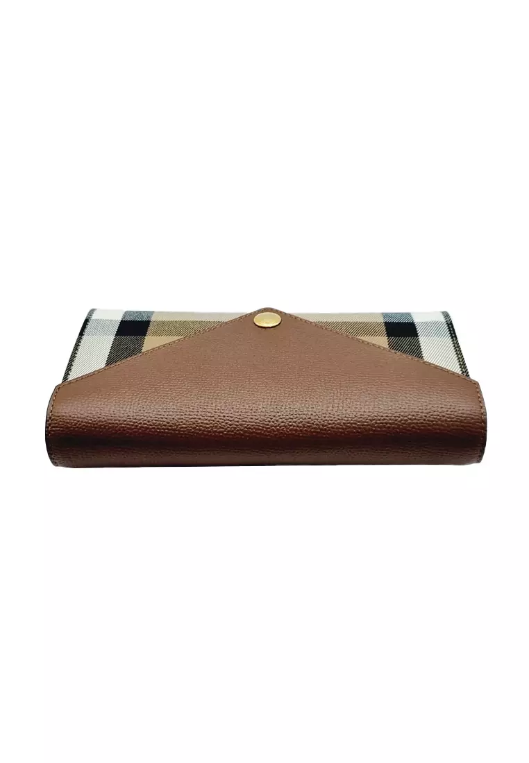 Burberry Canvas and cowhide small women s clutch bag 80731581