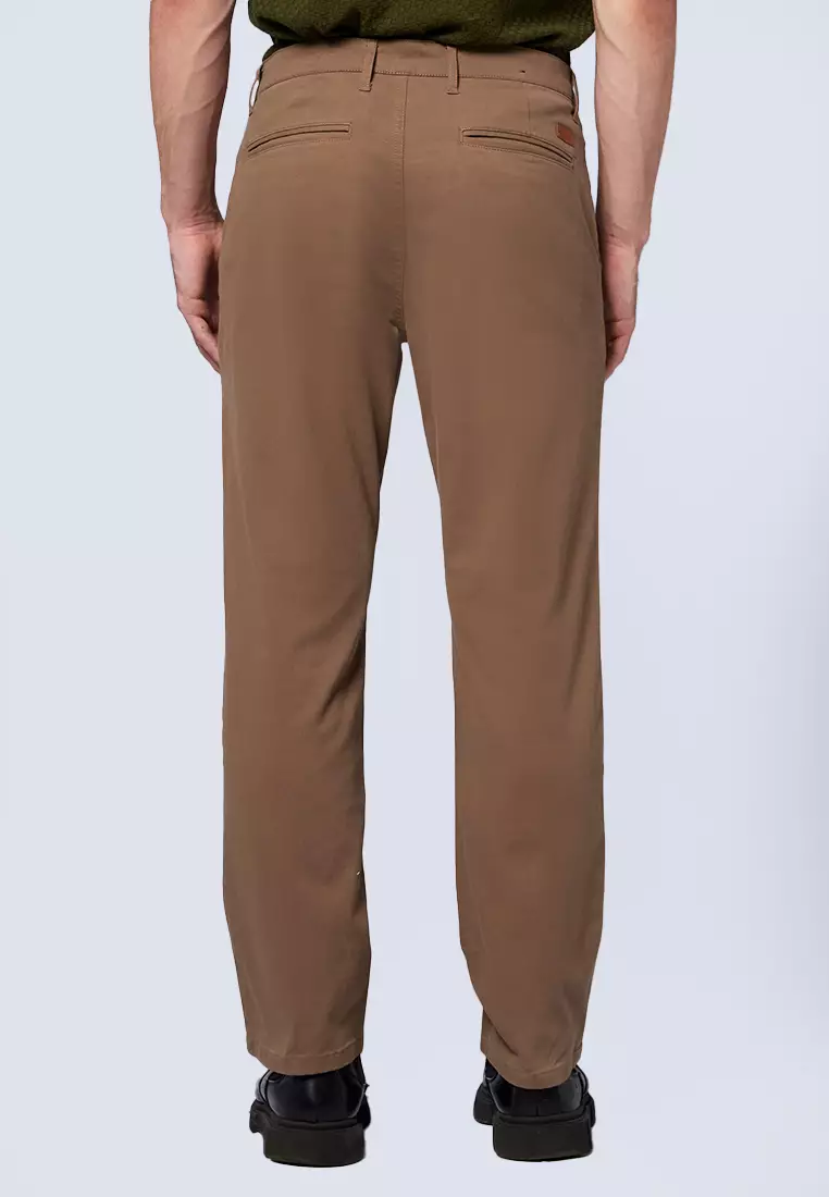 Slim Straight Ankle Chinos Pants