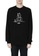 BLOCKAIT black Akita Ken graphic sweatshirt 5CFA6AAD2F065EGS_2
