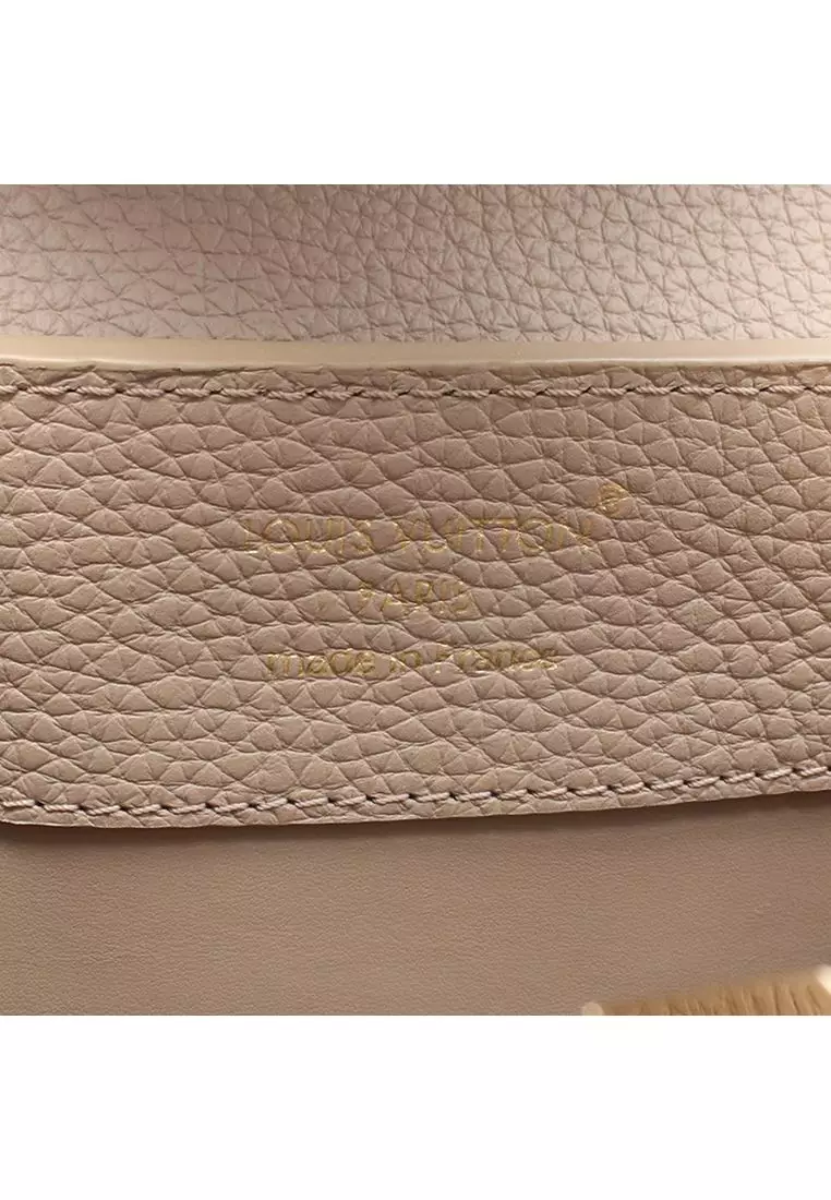 Pre-Loved Louis Vuitton Taurillon Capucines Bb