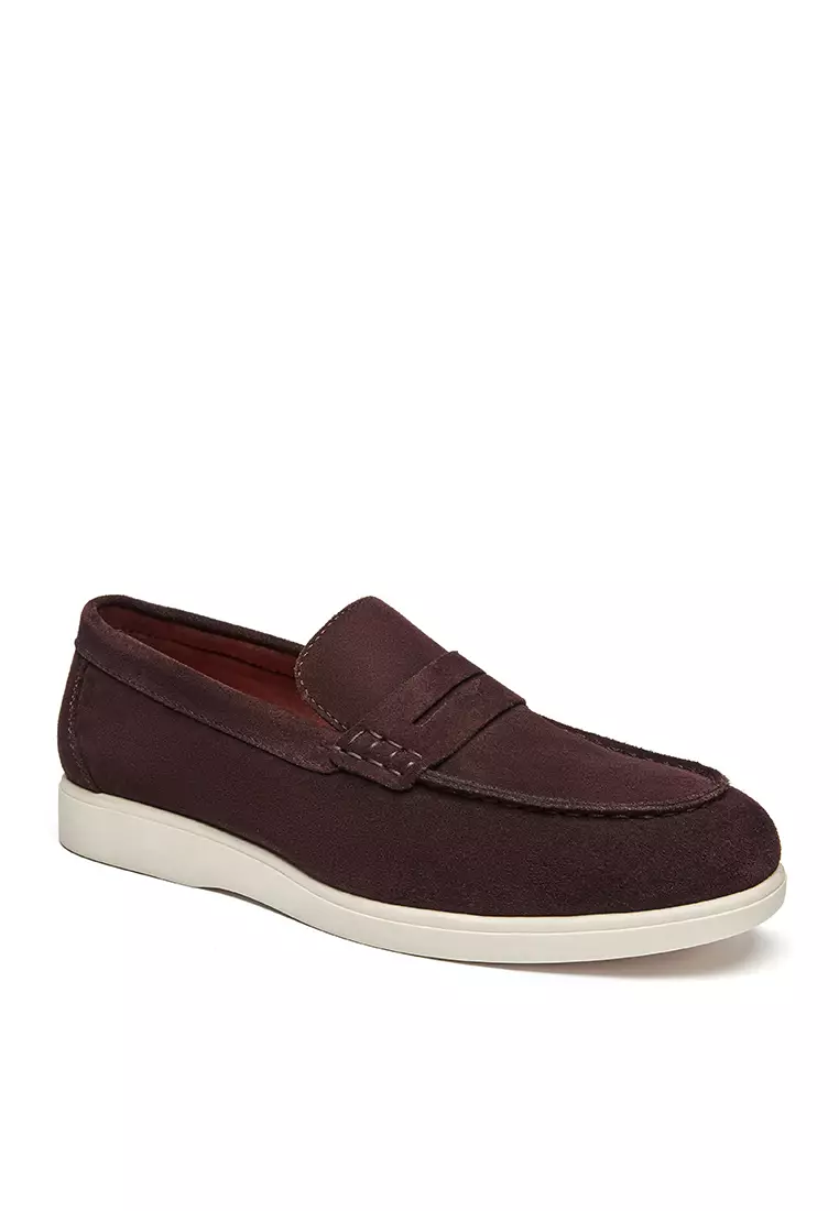 Cow Suede Penny Loafers KB8848-2